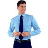 Ergos Workwear I.sacco Camicia da Pilota Uomo in Poliestere Cotone (Azzurro)