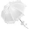 VON LILIENFELD Parasole Ombrellino Sposa Matrimonio Donna Accessori Malisa bianco/nero