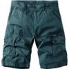 MJGkhiy Pantaloni Uomo Corti Cargo Leggero Pantaloncini Trekking con Multi-Tasca Estivi Pantaloni da Lavoro Corti Taglie Forti Bermuda Uomo con Tasche Cargo Hiking Pantaloncini Tattici
