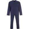 Maxfort Pigiama Taglie Forti Uomo Scollo V Oversize 3003 (7XL, Blu Scuro)