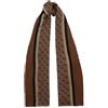 GUESS Sciarpa Warsaw 4G logo CS25GU02 AM9492POL03 MARRONE
