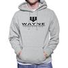 All+Every Batman Wayne Industries Logo Men's Hooded Sweatshirt