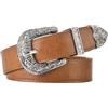 Qsvbeeqj Cintura Cintura Incisa Fibbia Intagliato Fibbia Con Floreale Vintage Ragazza Catena Della Vita PU Oversize Punk Body Chain Per Gli Uomini