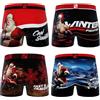 FREEGUN Boxer Uomo Collezione Natale, Confezione da 4 A88, L