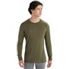 Icebreaker Mens 200 Oasis LS Crewe Maglia Termica Uomo