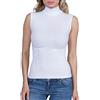 Basic Cotton Lupetto smanicato da donna in cotone elasticizzato Basic Cotton (5/L, Bianco)
