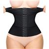 KUMAYES Donna Body Contenitivo Modellante Dimagrante Corsetto (Nero, 2XL)