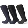 Lucchetti Socks Milano Calze Termiche Uomo Lunghe in Pile, Ideali per Freddo Estremo e Montagna, Perfette per Trekking, Lavoro e Stivali, Calze Invernali a Gamba Lunga, Confortevoli Resistenti(39-42,6 Paia T.Unita Esercito)