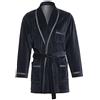 R Revise Elegante corto vestaglia per gli uomini Revise RE-117 - Grafite - M