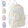 Qosneoun Rosy Posy Zaino, Rosyposy Zaino, Rosy Posy Soft Setting Zaini Crema Stella Coulisse, Comodo, Beige, L