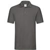 Fruit of The Loom - Polo da uomo, taglia XL, colore: Bianco grafite L