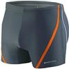 sesto senso Pantaloncini da Bagno Uomo Costume Boxer Calzoncini Pantaloni Swim Shorts BD 366 4XL Grafite