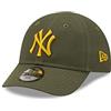 New Era York Yankees Basecap Säugling Baby Kappe MLB Teamlogo Olivgrün Gelb - Infant