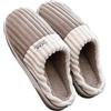 DSFIHJO Ciabatte Uomo Pantofole da casa uomo taglia grande 48 49, pantofole invernali calde, comode for coppie, scarpe pelose, casual, spesse in peluche(Coffee,46-47)