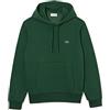 Lacoste Sh9623, Felpa Uomo, Verde, L