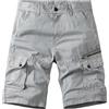 MJGkhiy Pantaloni Uomo Corti Cargo Leggero Pantaloncini Trekking con Multi-Tasca Estivi Pantaloni da Lavoro Corti Taglie Forti Bermuda Uomo con Tasche Cargo Hiking Pantaloncini Tattici