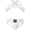 Barcode Berlin - Intimo da Uomo Sospensorio - Multipack 1x Sergey Jockstrap + 1x Matt Harness White - Taglia S