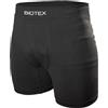 BIOTEX Boxer Seamless Senza Fondello da Uomo, Elasticizzato e Traspirante, Intimo Tecnico Sportivo, Ideale per Tutti Gli Sport, Nero, Taglia I (XS-S)