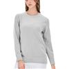 Simple&Opulence Maglia da Donna a Girocollo, ciniglia Calda per Donna, Maglione Invernale a Maniche Lunghe Casual, S-XXL
