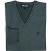 U.S. Grand Polo Equipment & Apparel Maglione Maglioncino Uomo Scollo V Pullover Punta Tinta Unita Elegante M L XL XXL XXXL