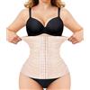 KUMAYES Donna Corsetto Vita pancera Contenitiva Fascia Dimagrante Corpetto Contenitivo Modellante Waist traienr Body Shaper (Beige, L)
