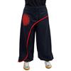 FANTAZIA Pantalone etnico Unisex Mandari - Taglia unica Nero