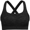 Under Armour Crossback Print Medium Impact Sports Bra S