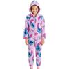 Disney Stitch Pigiama per Ragazze, Pigiama Intero per Bambina in Morbido Pile, Taglie 6 a 12 Anni (IT, età, 12 Anni, Regular, Lila)