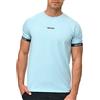 Indicode Uomini Lutzy Shirt | Maglietta con Scollo Rotondo Blue Wave L