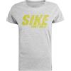 Jinbetee Sike Dont Do It Diary of T-Shirt A Maniche Corte Grigia da Donna