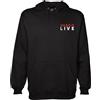 MAGLIERIA CONFORTI Felpa con Cappuccio Unisex Vasco Live Tour Vasco Fan Crew Uomo Donna Ragazzi Unisex Adulti (IT, Testo, M, Regular, Regular, Nero)