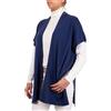 Marenza Mantella Giacca Misto Cashmere Donna Made in Italy Lana Merino Cachemire Nero Beige Bianco Blu Rosa Maglia Scialle Elegante Regalo Abbigliamento Caldo Inverno Coprispalle