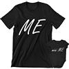 Incidiamo Coppia t-Shirt Magliette Body Neonato Padre Figlio Regalo Festa del papà Divertenti Me Mini Bodino Divertente per Uso diurno