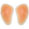 Riismen Paio di Cuscinetti in Silicone per Glutei Riutilizzabili Inserti per Sedere Shapewear Rinforzo Fianchi Cuscinetti Solleva Glutei Accessorio Costume Nudo C Taglia Unica