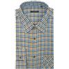 SEA BARRIER Camicia Fassa Flanella Leggera Fantasia Manica Lunga con Taschino Uomo Profumatore Saggio 175GIALLO L