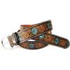 CHARRO EL E701C cintura uomo in pelle (girovita 115 cm, lunghezza tot. 130 cm)