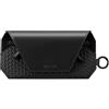 VULKIT Custodia per occhiali da vista in pelle portatile per donne e uomini, custodia sottile per occhiali da sole, custodia per occhiali unisex
