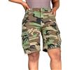 Generico Bermuda Militari Donna Estivi - Cargo Pantaloncini Mimetici Pantaloni Corti Tasche Laterali Casual a Vita Alta Taglio Ampio per Tutti I Giorni E Lavoro Uso Quotidiano Vacanze Tempo Libero