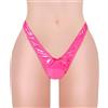 LittleForBig Piccolo Mistero Tanga Tucking Gaff Mutandine Morbido Liscio Similpelle Nascondere Gaff Shaping Slip per Crossdresser Transgender Individui, Rosa acceso., L