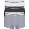 GUESS X3 Boxer Nero/Bianco/Grigio Uomo Trunk, grigio, XXL