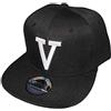 Premium Headwear Cappellino con iniziali, colore: bianco e nero V Taglia unica