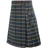 pvucpot Kilt scozzese uomo vestiti uomo Kilt in Tartan per Uomo Kilt in Tartan con Cinghie e Ampie Tasche Cargo