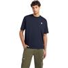 GUESS Maglietta Mini Patch, Oceano audace, XL