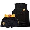 Inlefen Abbigliamento Sanda per Bambini Ragazzi e Ragazze Boxer per Adulti Boxing Shorts Muay Thai Abbigliamento Arti Marziali Formazione Abbigliamento Sportivo