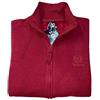 BE BOARD Felpa Uomo Maxi Invernale 9030C Giacca Zip Colore Bordeaux CONFORMATA