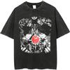 Anjinguang Death Note Anime, maglietta Light Yagami/Misa Amane, maglietta retrò a maniche corte, maglietta da uomo, stile hip-hop Harajuku
