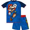 Super Mario Mario Costume Piscina Bambino | Set da Bagno | Costumi Mare Bambino | Blu 10-11 Anni
