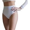 eMMe SQUARE Set 3 Slip Donna Vita Alta in Microfibra, Mutande Senza Cuciture, Intimo Traspirante, Made in Italy (IT, Testo, S, M, Regular, Regular, Bianco, Nero e Nudo)