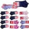 calze college - 12/6/3 Paia Fantasmini Bambino e Bambina Estivi, Calzini Filo di Scozia Bambino, Calzini Bambina da Sotto alla Caviglia Ideali per Scarpe Bambino Basse, Manifattura 100% Italiana