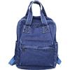 QIKEGooods Zaino da donna, multifunzionale, per la scuola, per adolescenti, leggero, casual, in tela